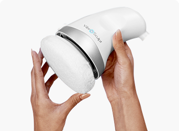 Elección de la almohadilla en el dispositivo Vibro Sculpt, paso 2 de uso