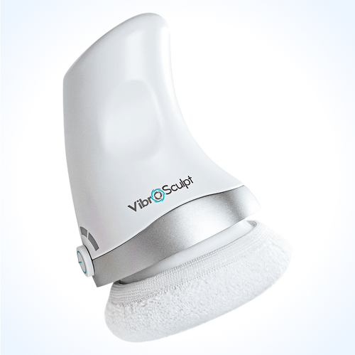 Dispositivo Vibro Sculpt con tecnología Vibro-Wave 3D para masaje reductor y tonificación del cuerpo.